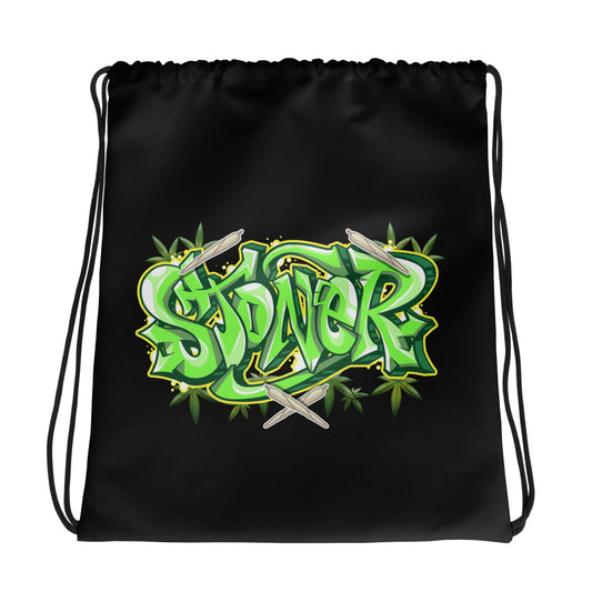 "Stoner Graffiti " Drawstring bag