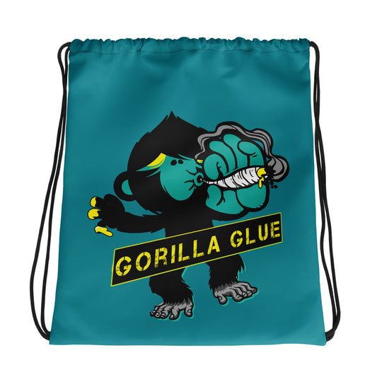 "Gorilla Glue Monkey" Drawstring bag