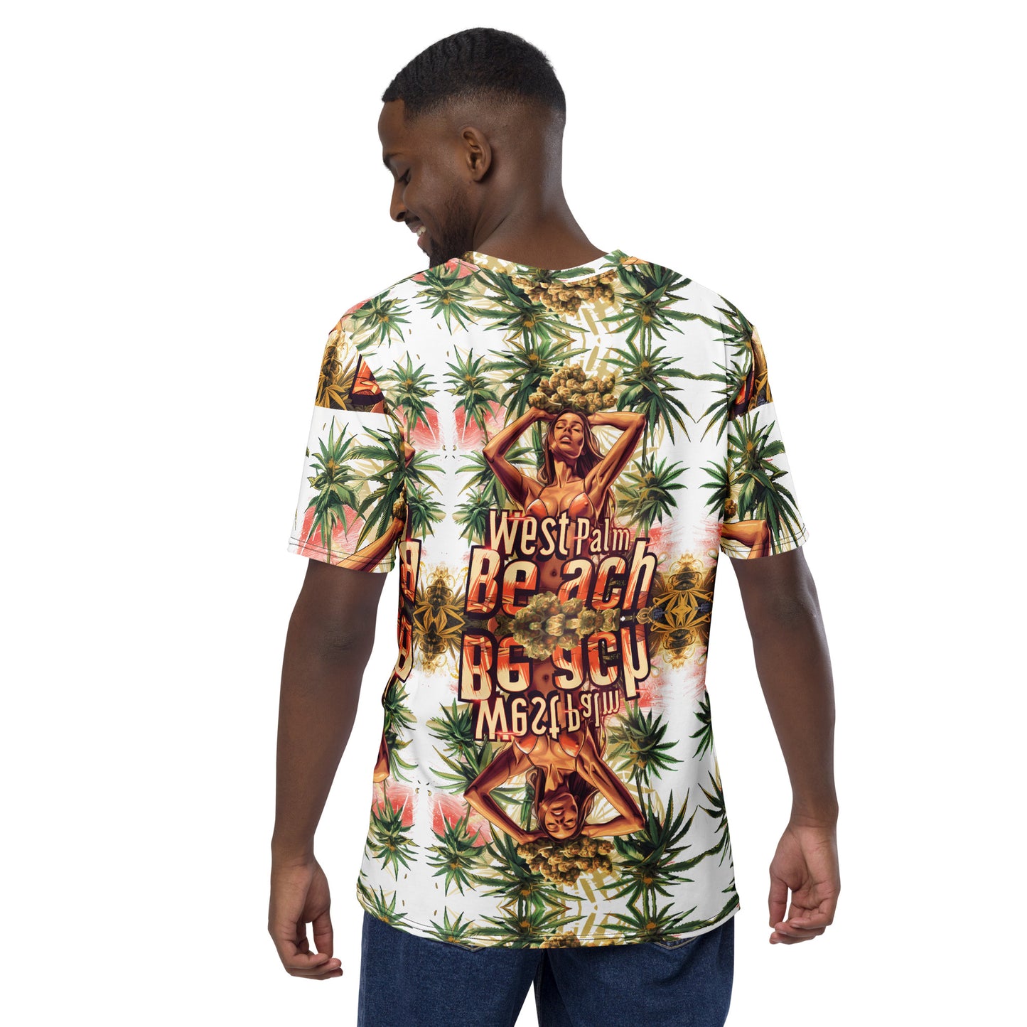 "West Palm Beach FL" Weed t-shirt