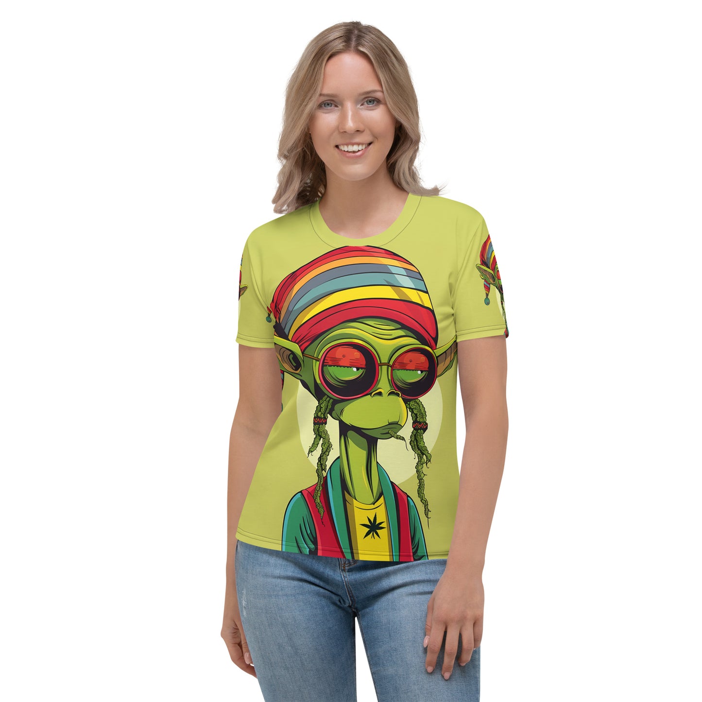 "Chill Alien" Weed T-shirt